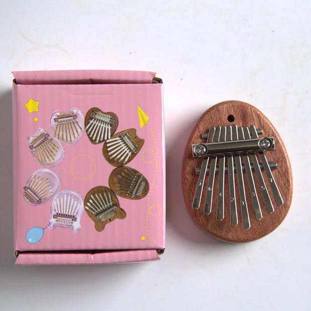 8-Tone Mini Thumb Piano Pendant - Cross-Border Hot-Selling Kalimba Instrument