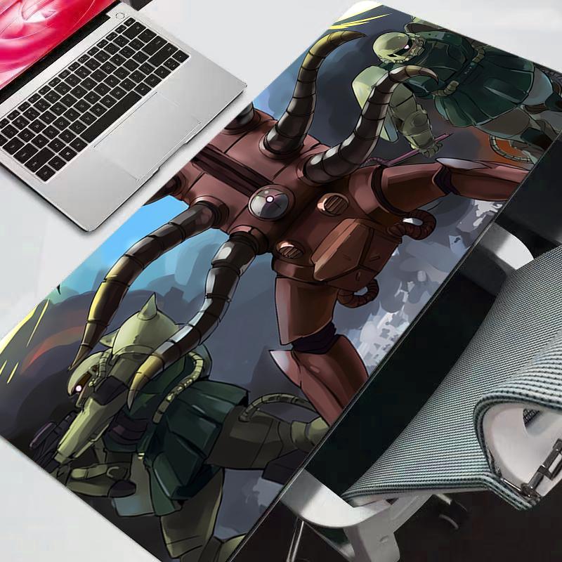 Mouse Pad Gaming Large Mobile Suit Gundam Dywan Gamer Keyboard Desk Mat Table Carpet Mousepad XXL For Computer