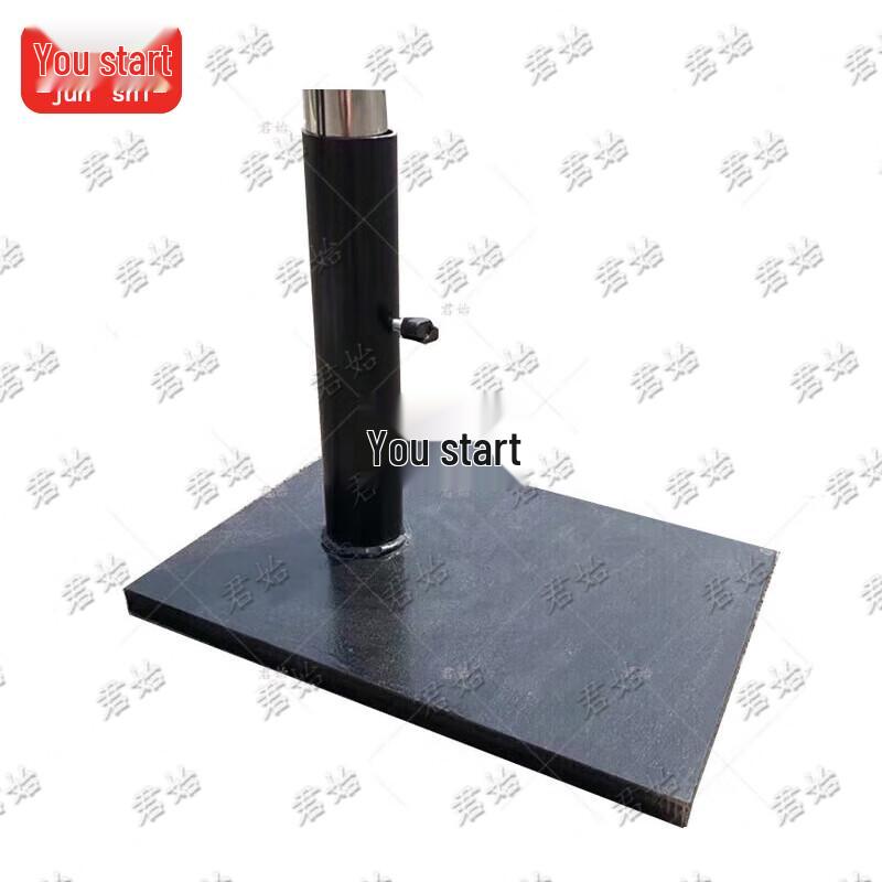 Junshi Red & White Hoisting Signal Flag with 4.5m Pole & Base