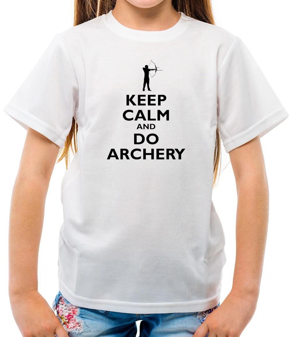

Keep Calm and Do Archery - Kids T-Shirt - Archer Shooting Bow Arrow Shooter 150