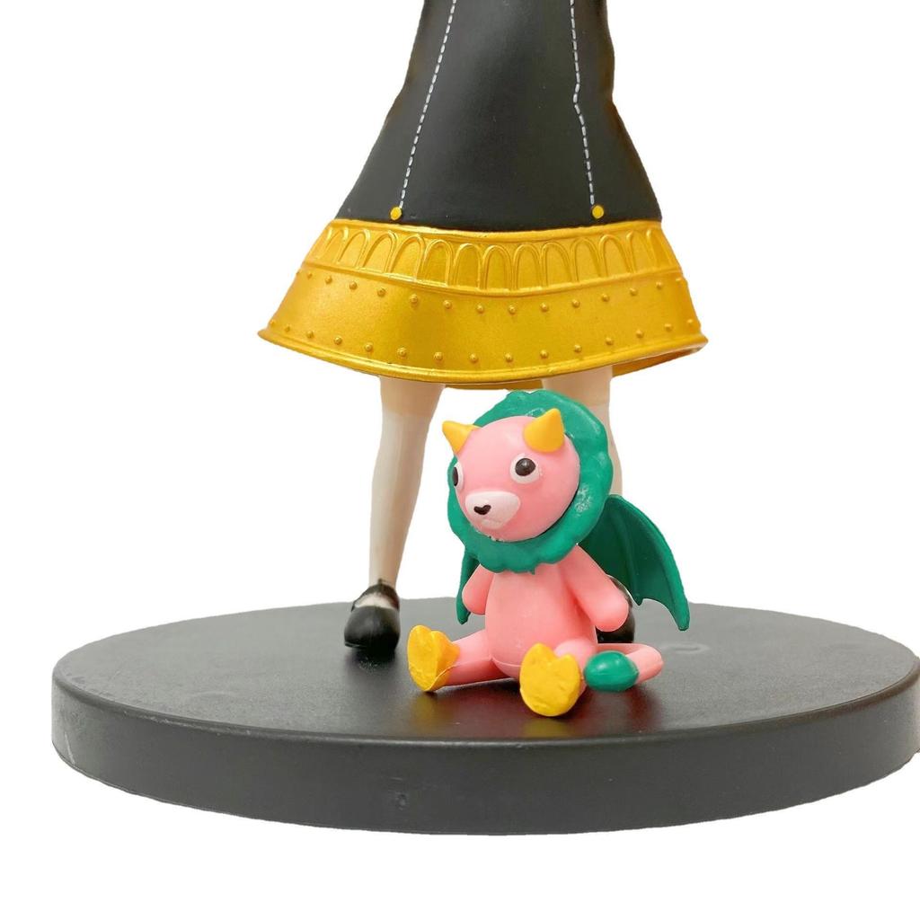 17CM Anime Spy Family Anya Figure Replacement Head Model Toy Gift Collection Action Figure Akimbo Action Boxed