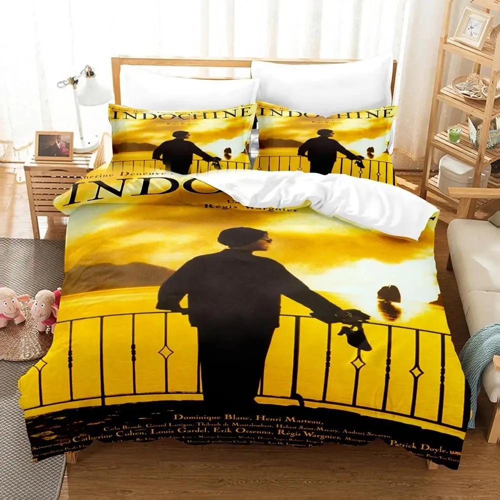 3D Print Indochine Bedding Set Duvet Cover Bed Set Quilt Cover Pillowcase Comforter king Queen Size Boys Adult Bedding Set