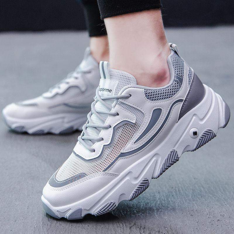 

2025 мужская обувь лето дышащая студенческая обувь мужская трендовая спортивная обувь для папы кроссовки сетка удобная повседневная обувь 39