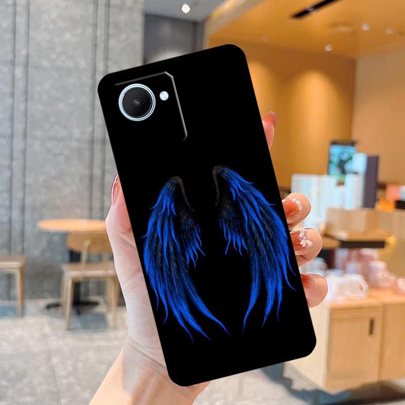 

Изысканный чехол Wings для Realme C55 C33 C31 C35 C30 C11 C15 C25s C21Y GT Neo 5 3T 2T 8 9 10 11 Pro Plus Realme GT Neo 3T