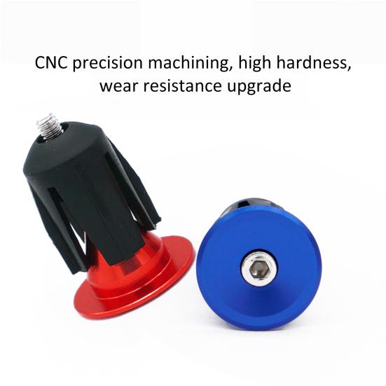 2 buc. Aliaj Aluminiu Ușor Rezistent la Rugină Rezistent la Uzură Dopuri Capăt Ghidon pentru Bicicletă de Șosea