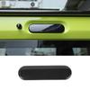 Car Tail Light Lamp Covers HIGH MOUNT STOP LAMP Leaf Board Turn Signal Decoration For Suzuki Jimny 2019 Up Car Exterior Accessoriess,Smocked Black