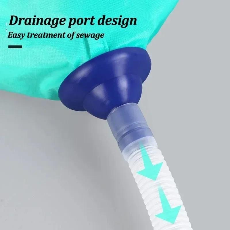 Split Air Conditioner Cleaning Kit Waterproof Drain Cover Washing Air Conditioner Clean Bag Ac Aircon Cleaner Set Cleaning Tool