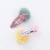 Hair Accessories Pompom Hair Gripper Hairball Mini Ball Hair Clip Hairclips Barrette Hairpins