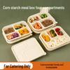 Corn Starch Disposable Meal Prep Containers