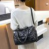 Luxury Space Pad Cotton Handbag Large Capacity Shoulder Bag Waterproof Nylon Bag Travel Down Crossbody Bag