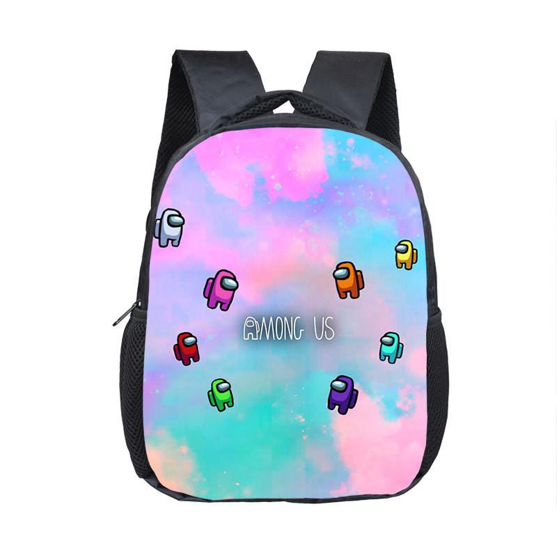 Students Spaceman Backpack Schoolbag Travel Bag Shoulderbag Bookbag