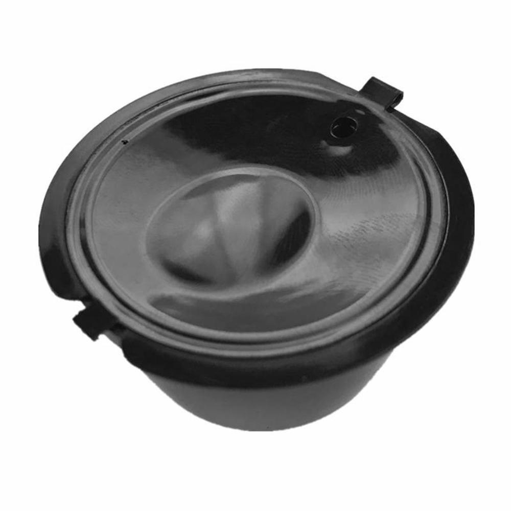 

3PCS Coffee Machine Universal Capsule Cup Reusable Cup Coffee Filter BPA-free No FDA Certified Replacement with Spoon for Dolce Gusto Transparent