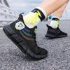 Nya Herr Casual Sportskor Andningsbara Lätta Sneakers Utomhus Mesh Svarta Löparskor Atletiska Joggingskor Tenis Promenadskor