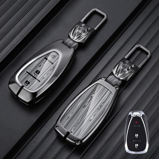 Aluminum Alloy ABS Car Key Fob Case Cover For Chevrolet Camaro Volt Cruze Malibu
