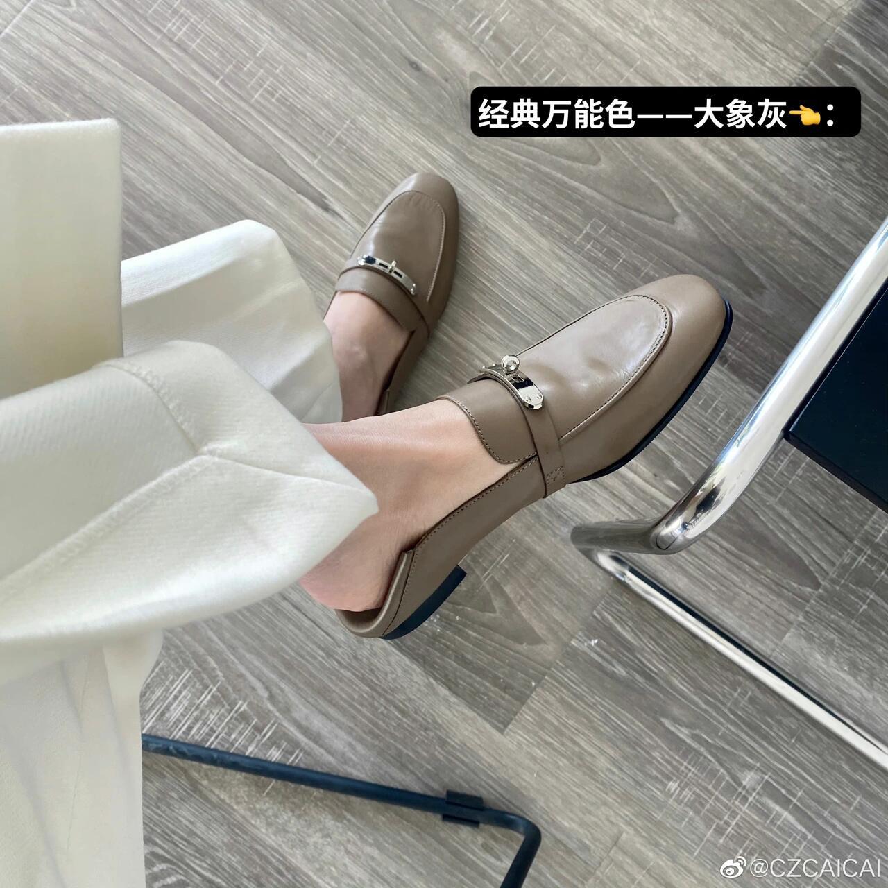 

Туфли лоферы из цельной коровьей кожи 2025 из натуральной кожи женские на плоской подошве одинарные туфли обувь Doudou обувь для ленивых маленькие кожаные туфли в европейском и американском стиле 40