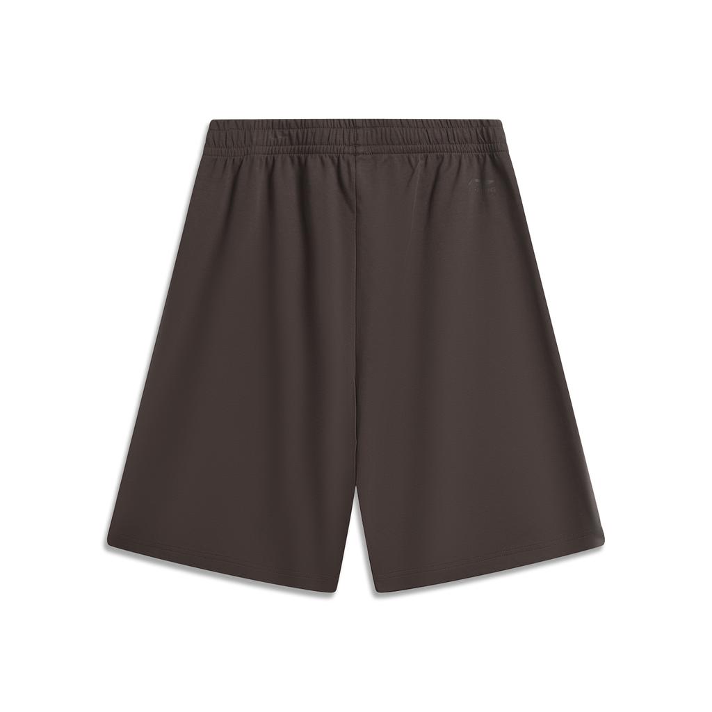 Li-Ning Soft Minimalist Solid Color Versatile Casual Shorts Men shorts AKSW337-7