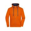 James and Nicholson Mens Lifestyle Full Zip Hoodie