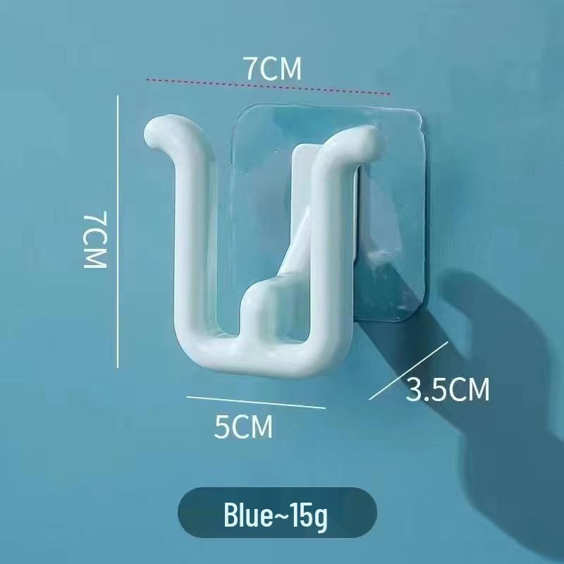 

Wall-Mounted No-Punch Bathroom Slipper Drying Rack