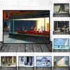 Edward Hopper Słynny Realistyczny Mistrzowski Plakat Artystyczny Obraz na Płótnie Nocne Jastrzębie Życie Pejzaż Sztuka Ścienna Salon Dekoracja Domu