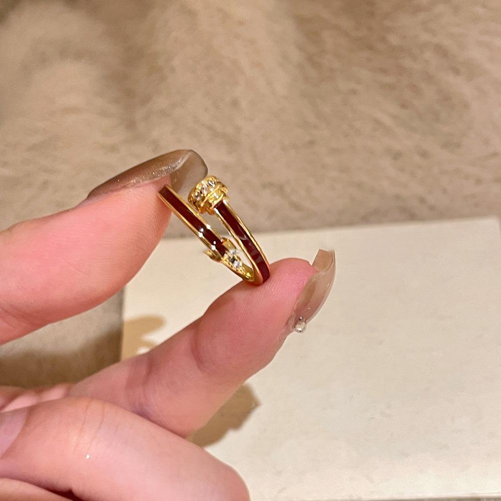 Adjustable Zodiac Horse Ring Cartoon Opening Ring Creative New Year Rings Gift