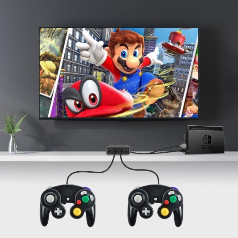 GC To WIIU / PC / Switch 3 In 1 Converter NGC Conversion Box Serial Send Plug and Play Without Driver