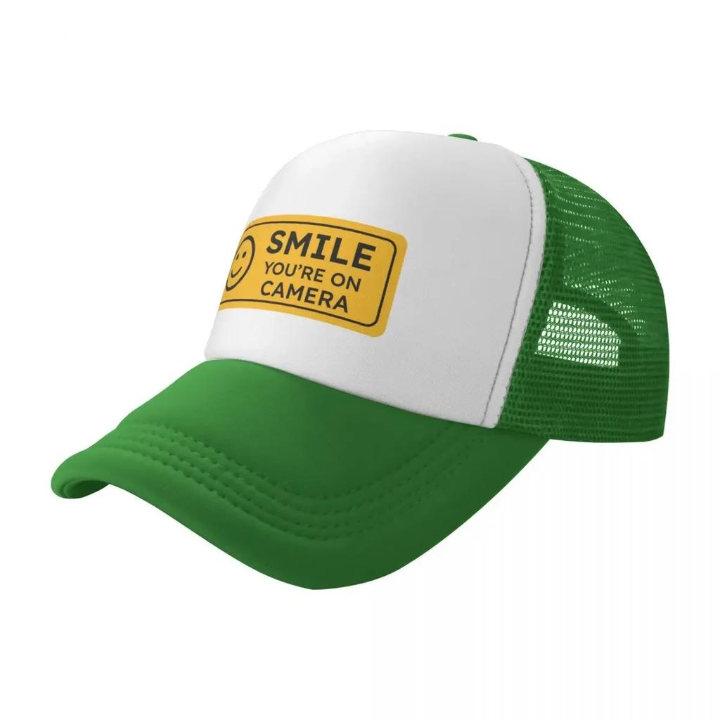 Smile Youre On Camera Baseball Cap New Hat Golf Wear Funny Hats Unisex Caps Women's