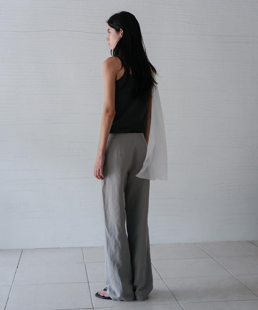Beullaengkeulumumeon Beul Linen Pants_Gray