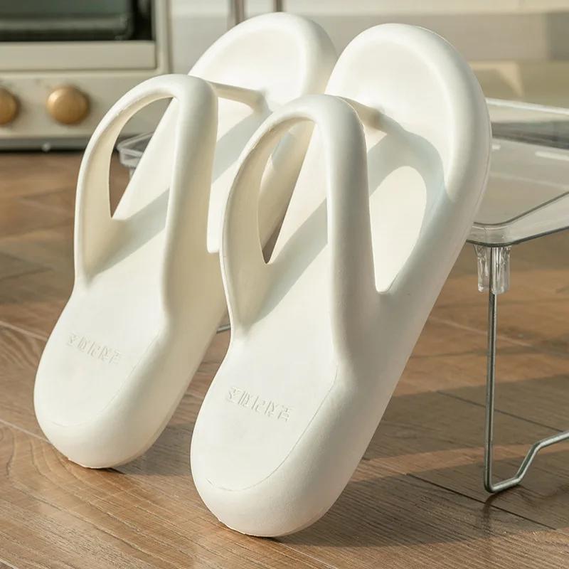 2025 Summer New! Women's Thick Sole Flip Flops - Memory Foam Stylish Thong Sandals for Beach Outdoor Fashion Wear