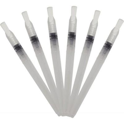 Lot de 6 brosses plates à réservoir pointes larges