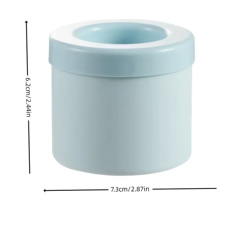 Silicone Round Ice Tray Food-Grade Ice Cube Mold Summer DIY Refrigerator Freeze Ice Maker Creative Ice Cube Mold Barware Tools