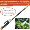 Jet High Pressure High Pressure Cleaner, Portable Hydrojet High Pressure Cleaner Garden Hose End, Glass Window Cleaning Sprayer Home Garden Car Water