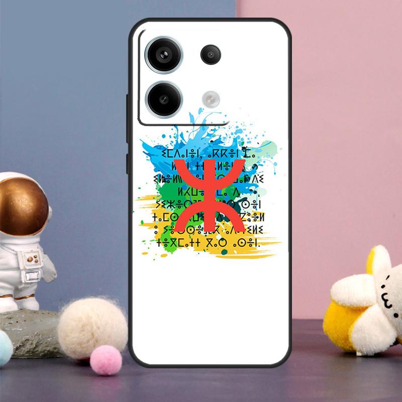 Amazigh Berber Flag Case For Xiaomi Redmi Note 9 10 11 12 13 Pro Plus 12S 11S 10S 9S Remdi 12 13 C 9C 10C Cover