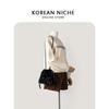 Fashion Trend Sequined Shoulder Bag Women's Bag New Niche Shiny High-end Feeling Drawstring Crossbody Bag Women