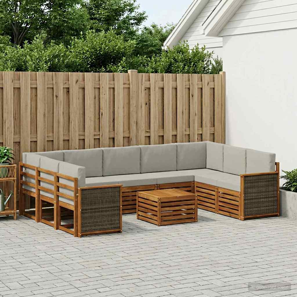 Garden Furniture Set Solid Acacia Wood