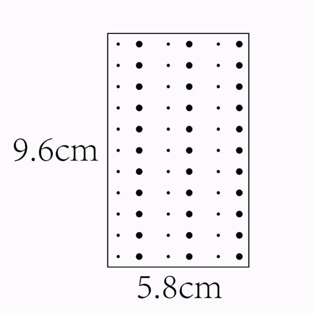 10 Sheets Water Transfer Tear Mole Fake Stickers Art Temporary DIY Tear Mole Stickers Waterproof Round