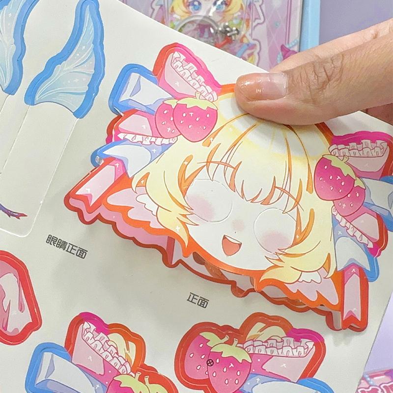 

Bdiy 3D Бумажная Кукла Тихая Книга Коллаж Совместный Мобильный Механизм Бумажная Кукла 3D Бумажная Кукла Игрушка Ручной Работы Книга