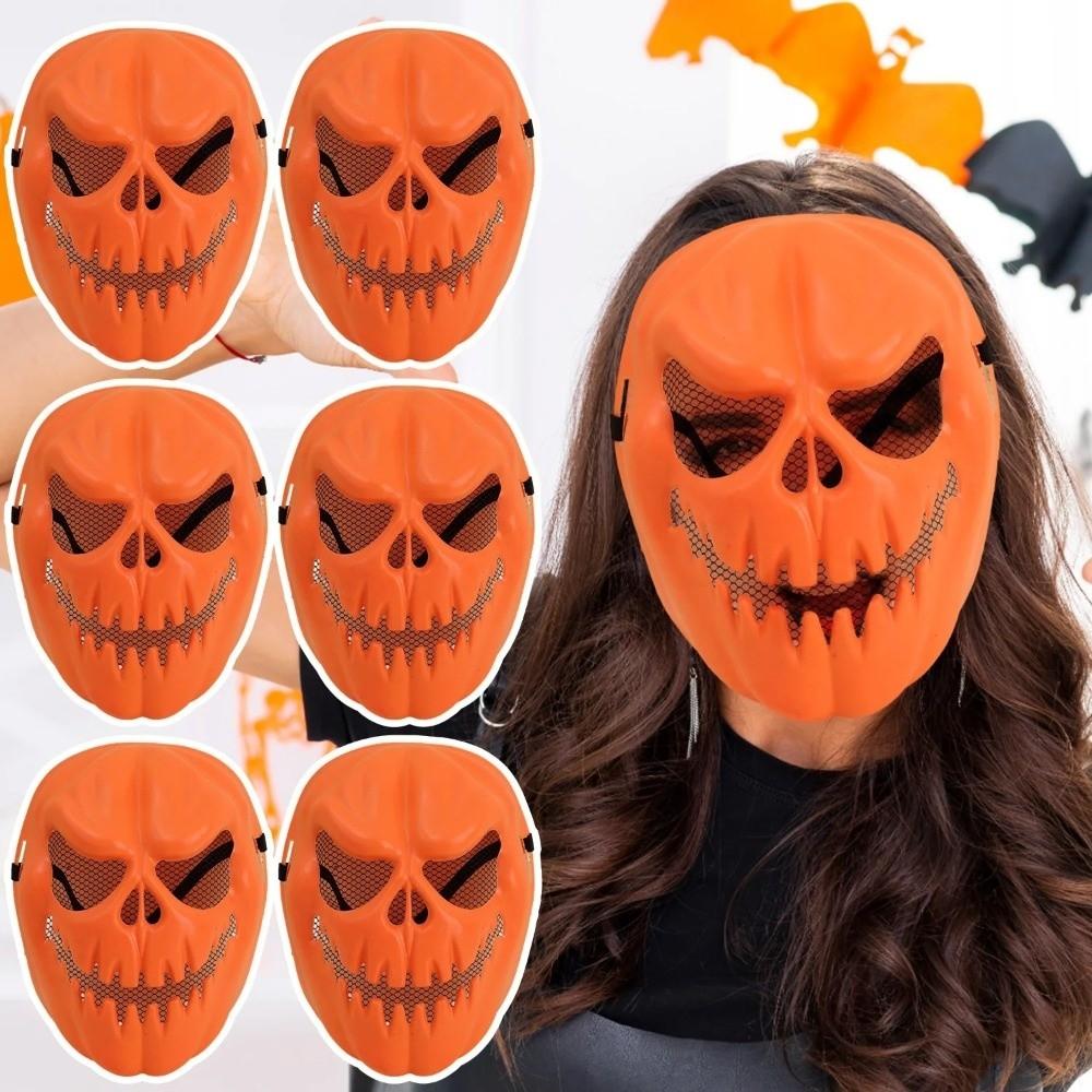 Creativity Scary Pumpkin Mask Spooky Full Face Mask Party Gift Scary Party Mask Male Female