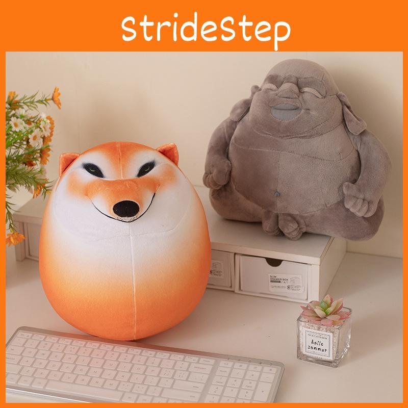 Creative Buddha Dog Head Plush Doll Pillow For Room Decoration And Gifts