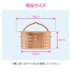 Gaona Sink Drain Garbage Disposal 8cm Antibacterial Copper Cover Garbage Disposal Rental Mini Kitchen GA-PB045