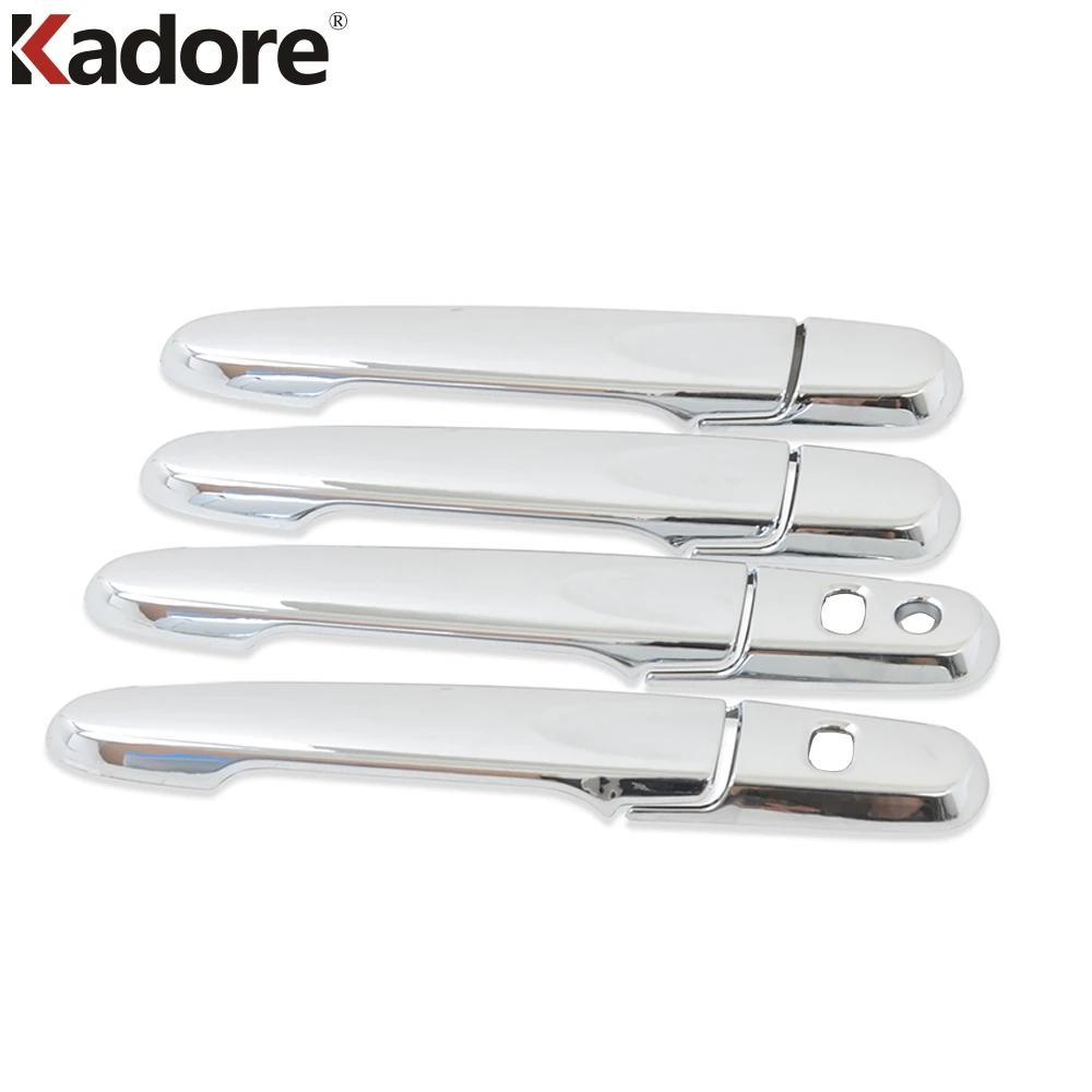 For Toyota Rush 2018- 2024 Carbon Fiber Car Door Handle Cover Trim Side Door Handles Bowl Frame Accessories