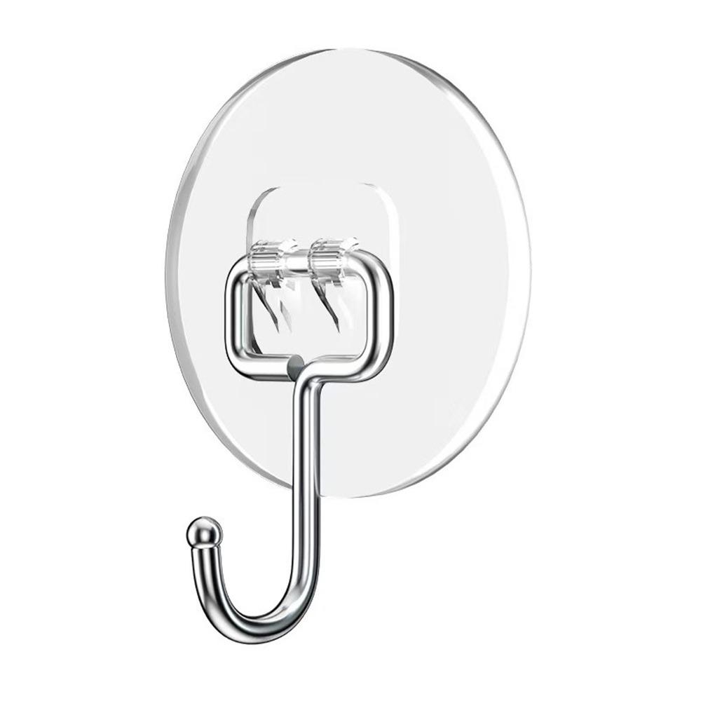Multifunctional Traceless Hooks Wall-mounted Kitchen No-drill Hook Gifts Strong Adhesive Hook 1PC