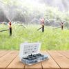 113Pcs Car Hose Connector Assortment Reducer Set Straight T Piece Connector Irrigation Dripper Watering Garden Tools