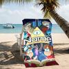 Customizable personalized beach towels Gravity Falls themed designs.Suitable for the beach, yoga, sports;ideal as beach accessories