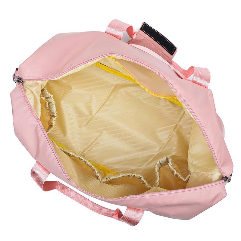 Travel Luggage Bag Gym Bags Waterproof Nylon Sports Handbags Women Yoga Swimming Dry Wet