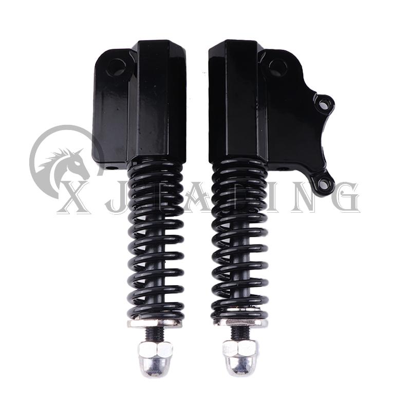 1 par 10 tums Elscooter Cykel Framhjul Stötdämpare Med Dämpningshål Hjulfjäder Stötdämpare För Kugoo M4 Delar