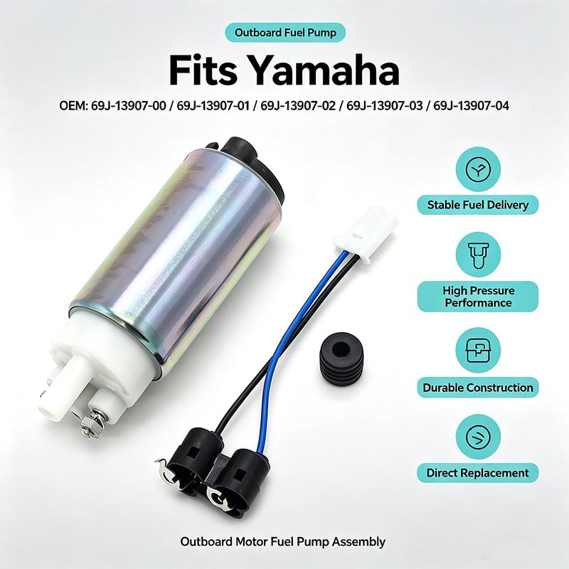 Outboard Fuel Pump For Yamaha F200 TXR F200A F225A ETX F225 TL/U/XR FL200 (LF)200 TXR 200A ETX FL225 (LF)225 TU/XR 225A ETX
