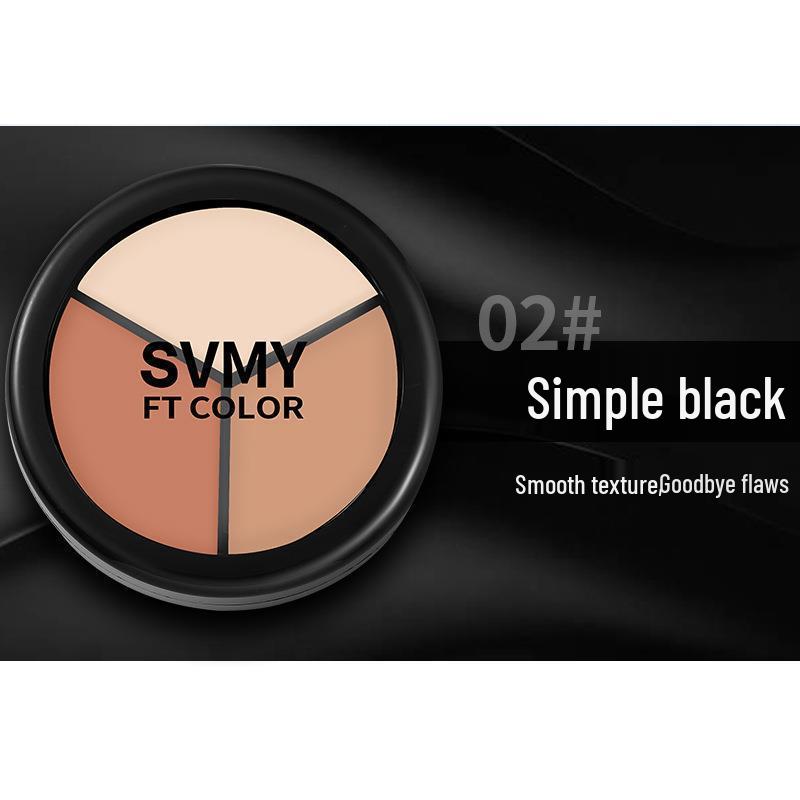 

Трехцветная палитра консилеров: Контурирование носа, Тату и маскировка акне, Темные круги под глазами, Контурирование лица