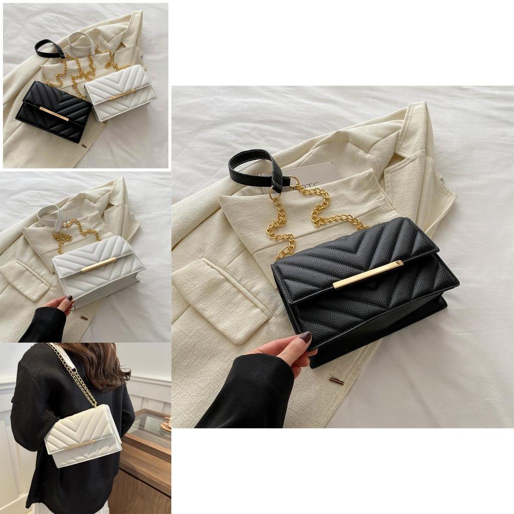 2024 Spring New Small Shoulder Bag Casual Commuter Crossbody Bag Fashion Simple Square Bag
