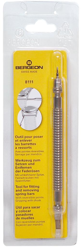 Bergeon Uhrenarmband-Wechselwerkzeug, Neuer schlanker Federstegentferner, BE7767-F, Offiziell importiert