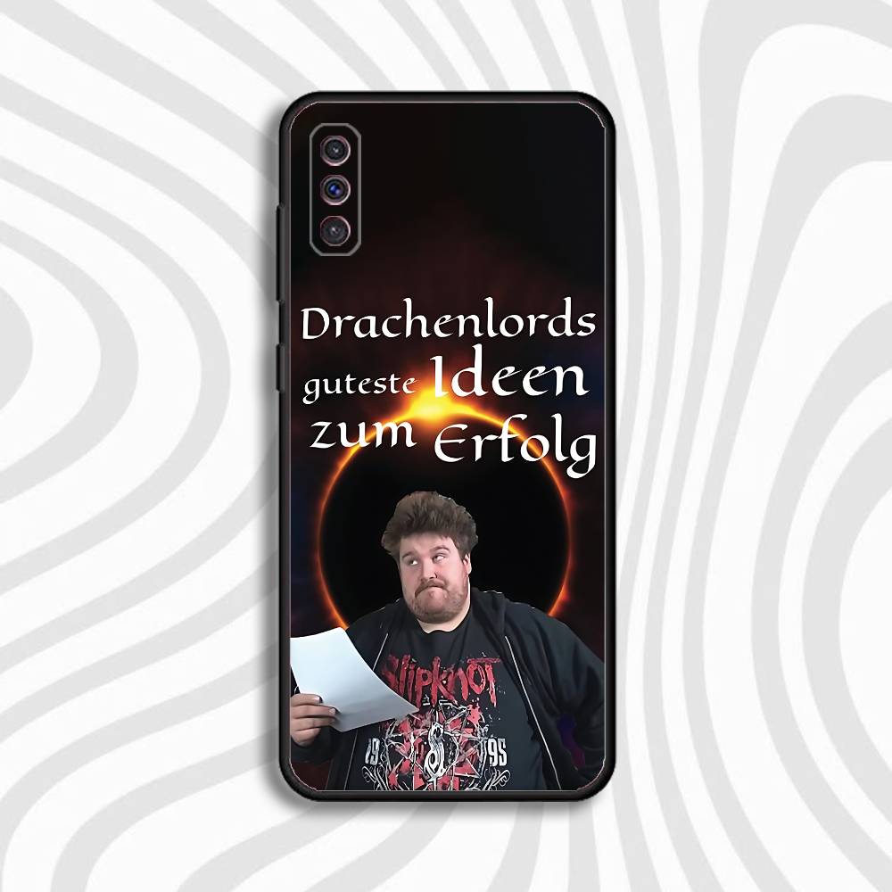 Rainer Winkler D-Drachenlord Phone Case For Samsung S10,S21,FE,S21 ,S26,S25,S24,S23,Ultra,S9,S22,Plus Black Shockproof TPU